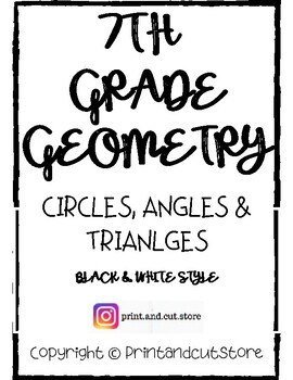 Preview of 7th Grade Geometry Posters