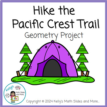 Preview of 7th Grade Geometry Project PBL - Hike the Pacific Crest Trail