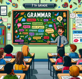 7th Grade Grammar Unit - Phrases/Clauses, Sentence Structu