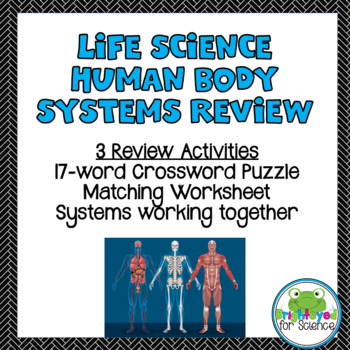 Preview of 7th Grade Life Science Human Body Systems Review