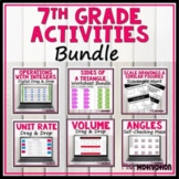 7th Grade Math Activities Bundle Part One