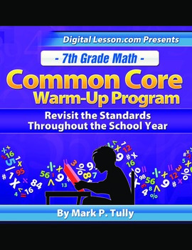 Preview of 7th Grade Math Common Core Warm-Up Program