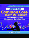 7th Grade Math Common Core Warm-Up Program