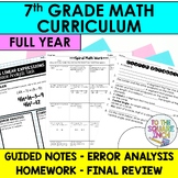 7th Grade Math Curriculum | 7th Grade Notes | Homework | A