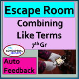 7th Grade Math Escape Room Review Activity BUNDLE | DIGITA