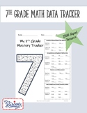 7th Grade Math Data Tracker