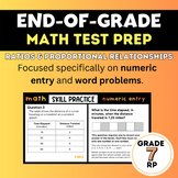 7th Grade Math EOG Test Prep - Numeric Entry Practice - Ra