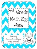7th Grade Math Easter Egg Hunt