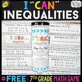 7th Grade Math Game | Inequalities | I CAN Math Games