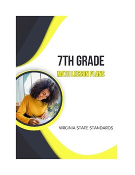 Preview of 7th Grade Math Lesson Plans - Virginia Standards