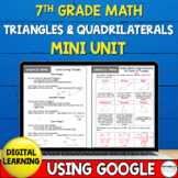 7th Grade Math Mini Unit - Triangles and Quadrilaterals