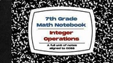 7th Grade Math Notes - Integer Operations