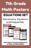 7th Grade Math Posters