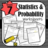 7th Grade Math Statistics & Probability Worksheets
