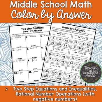 7th grade math coloring teaching resources teachers pay teachers