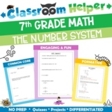 7th Grade Math The Number System