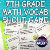 7th Grade Math Vocabulary Game