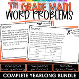 7th Grade Math Word Problems | Math Test Prep | Math Spira