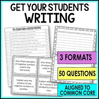 creative writing prompts for math