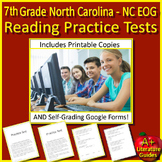 7th Grade NC EOG Reading Practice Tests (North Carolina En