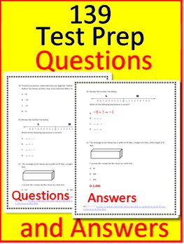 7th Grade NWEA MAP Math Prep Bundle Test and Games - RIT Bands 231 - 250