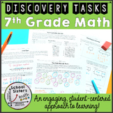 7th Grade PBL Low Floor High Ceiling Discovery Based Math Tasks