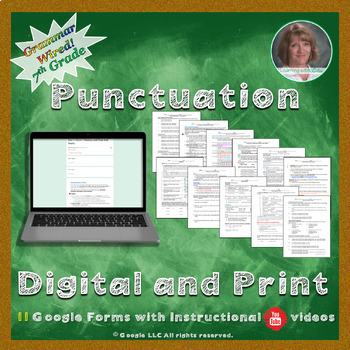 Preview of 7th Grade: Part 11 Punctuation--Grammar Wired!