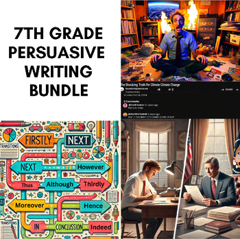 Preview of 7th Grade Persuasive Writing Bundle