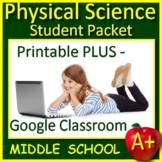 7th Grade Physical Science NGSS Worksheets - Student Packet
