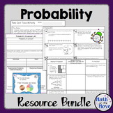 Probability Bundle - Notes, Activities, and Assessments