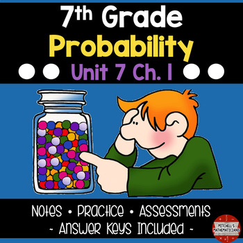 Preview of 7th Grade Probability Math Mini Unit 