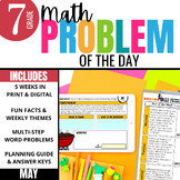 7th Grade Problem of the Day: Daily Math Problem Solving P
