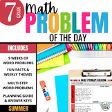 7th Grade Math Word Problem of the Day: Summer Math Proble