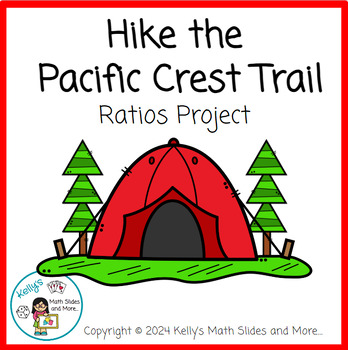 Preview of 7th Grade Ratios Project PBL - Hike the Pacific Crest Trail