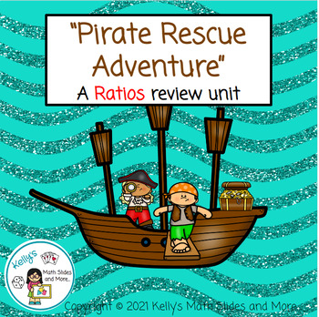 Preview of 7th Grade Ratios Review Project - (PBL) Pirate Themed - digital