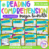 7th Grade Reading Comprehension Complete MEGA Bundle - Lex