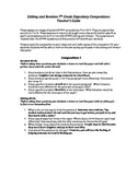7th Grade STAAR Expository Editing and Revision Practice Papers