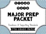 7th Grade STAAR Math Test Prep Pack: Readiness & Supporting