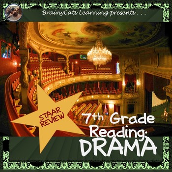 Preview of 7th Grade STAAR Reading Review: Drama