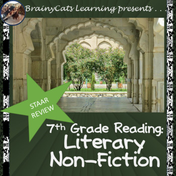 Preview of 7th Grade STAAR Reading Review:  Literary Non-fiction