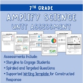 7th Grade Science Unit Assessments for Amplify Science Bundle