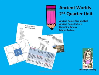 Preview of Ancient Worlds Complete 2nd Quarter Unit