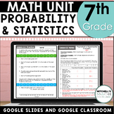 7th Grade Probability and Statistics Unit Using Google