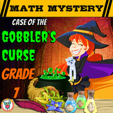 7th Grade Thanksgiving Activity - Thanksgiving Math Myster