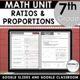 7th Grade Ratios, Proportions, Percent, and Similar Figure