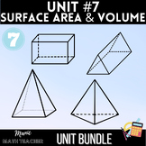 7th Grade - Unit 5: Surface Area & Volume of Prisms & Pyramids