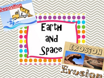 Preview of 7th Grade Vocabulary: Earth and Space