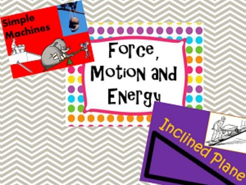 Preview of 7th Grade Vocabulary: Force, Motion and Energy