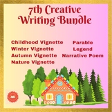 7th Grade Writing Units Bundle: Legend, Parable, Vignettes