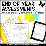 7th Grade Math Year-End Assessments: TEKS